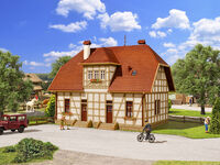 Vollmer H0 - 43654 - H0 Fachwerk-Siedlungshaus