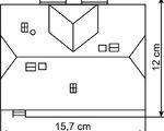 Vollmer H0 - 43657 - H0 Siedlungshaus - Artikelbild