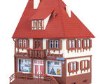 Vollmer H0 - 43674 - H0 Metzgerei Bahnhofstraße 19 - Artikelbild