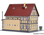 Vollmer H0 - 43682 - H0 Landmaschinen-Reparaturwerkstatt mit LED-Beleuchtung, Funktionsbausatz - Artikelbild