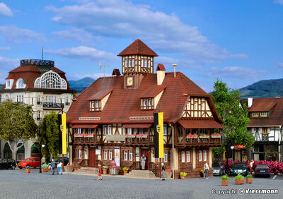 Vollmer H0 - 43690 - H0 Rathaus Fürstenberg - Artikelbild