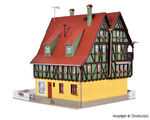 Vollmer H0 - 43695 - H0 Café-Bistro mit Inneneinrichtung und LED-Beleuchtung, Funktionsbausatz - Artikelbild