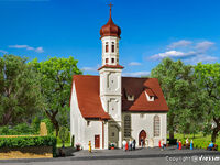Vollmer H0 - 43709 - H0 Kirche St. Andrä