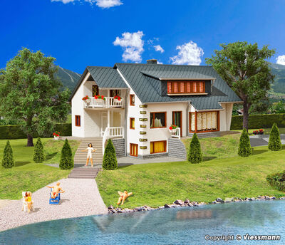 Vollmer H0 - 43711 - H0 Haus am See - Artikelbild
