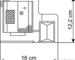 Vollmer H0 - 43718 - H0 Wohnhaus mit Garage - Artikelbild