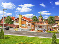 Vollmer H0 - 43724 - H0 Wohnhaus und Konditorei