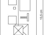 Vollmer H0 - 43726 - H0 Stall mit Taubenschlag und Pferdeboxen mit abnehmbarem Dach - Artikelbild