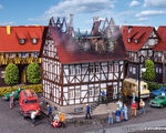 Vollmer H0 - 43728 - H0 Brennendes Haus - Artikelbild