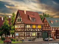 Vollmer H0 - 43730 - H0 Bauernhaus mit Hoftor