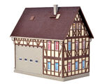Vollmer H0 - 43731 - H0 Bauernhaus mit Scheune und Hoftor - Artikelbild