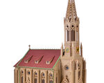 Vollmer H0 - 43739 - H0 Stadtkirche Stuttgart-Berg - Artikelbild