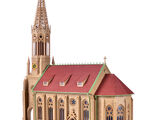 Vollmer H0 - 43739 - H0 Stadtkirche Stuttgart-Berg - Artikelbild