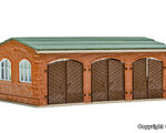 Vollmer H0 - 43757 - H0 Garage, dreiständig - Artikelbild