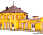 Vollmer H0 - 43774 - H0 DHL Deutsche Post Gebäude - Artikelbild