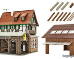 Vollmer H0 - 43799 - H0 Sägewerk Forst & Co. - Artikelbild