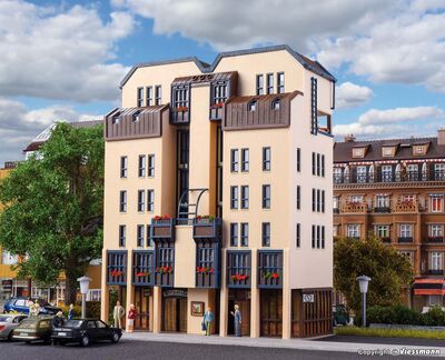 Vollmer H0 - 43801 - H0 City-Wohnhaus - Artikelbild