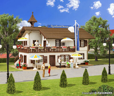 Vollmer H0 - 43808 - H0 Sport- und Wellnesshotel Europa - Artikelbild