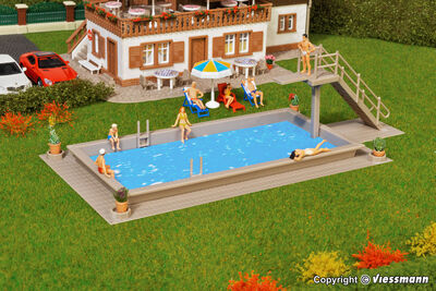 Vollmer H0 - 43809 - H0 Schwimmbad - Artikelbild