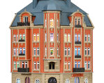 Vollmer H0 - 43811 - H0 Eckhaus Schlossallee 1 - Artikelbild