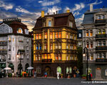 Vollmer H0 - 43813 - H0 Wohnhaus Schlossallee 3 - Artikelbild