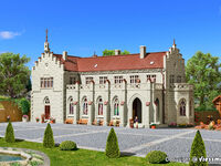 Vollmer H0 - 43860 - H0 Klosteranlage mit Friedhof und Zubehör