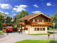 Vollmer H0 - 43961 - H0 Pension mit Carport