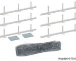 Vollmer H0 - 45009 - H0 Fabrikzaun-Set - Artikelbild