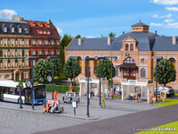 Vollmer H0 - 45148 - H0 Busbahnhof