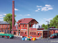 Vollmer H0 - 45609 - H0 Brauerei mit Inneneinrichtung Kesselhaus