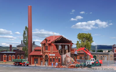 Vollmer H0 - 45621 - H0 Brauerei im Abbruch - Artikelbild