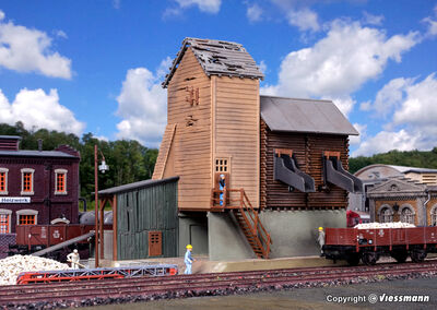 Vollmer H0 - 45723 - H0 Kieswerk mit angetriebenen Verschlussklappen - Artikelbild