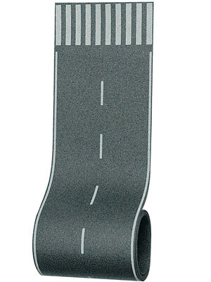 Vollmer H0 - 46021 - H0 Straßenfolie mit Zebrastreifen, 100 x 8 cm - Artikelbild