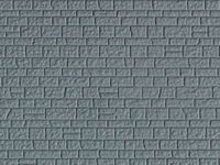 Vollmer H0 - 46024 - H0 Mauerplatte Naturstein aus Kunststoff, 21,8 x 11,9 cm