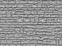 Vollmer H0 - 46031 - H0 Mauerplatte Haustein aus Kunststoff, 21,8 x 11,9 cm