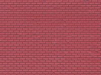 Vollmer H0 - 46033 - H0 Mauerplatte Klinker aus Kunststoff, 21,8 x 11,9 cm