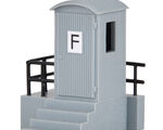 Vollmer H0 - 46509 - H0 Fernsprechhaus mit Treppenaufgang - Artikelbild