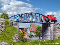 Vollmer N - 47302 - N Stahlbogenbrücke, gerade