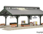 Vollmer N - 47530 - N Bahnsteighalle mit LED-Beleuchtung, Funktionsbausatz - Artikelbild