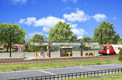 Vollmer N - 47537 - N Bahnsteig, einteilig - Artikelbild