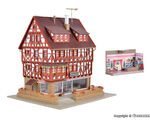 Vollmer N - 47693 - N Boutique mit Inneneinrichtung und LED-Beleuchtung, Funktionsbausatz - Artikelbild
