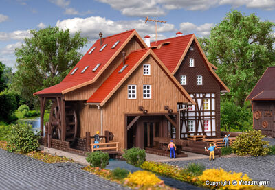 Vollmer N - 47713 - N Tonbachmühle mit Mühlrad und Sägegatter - Artikelbild