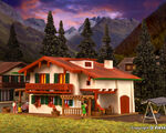 Vollmer N - 47754 - N Chalet Edelweiß mit Carport - Artikelbild