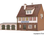 Vollmer N - 47776 - N Polizeiwache mit Garage, dreiständig - Artikelbild