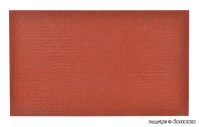 Vollmer H0 - 48223 - H0 Mauerplatte Klinker aus Steinkunst, L 28 x B 16 cm - Artikelbild
