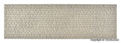 Vollmer 0 - 48720 - 0 Mauerplatte Naturstein aus Steinkunst, L 53 x B 16 cm - Artikelbild