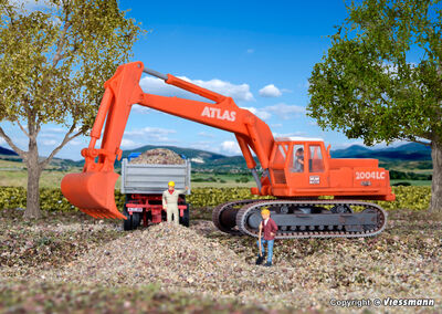 Kibri H0 - 10434 - H0 ATLAS Raupenbagger 2004 LC - Artikelbild