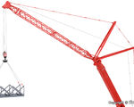 Kibri H0 - 10440 - H0 Gitterspitze für GOTTWALD Teleskopkran - Artikelbild