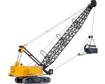 Kibri H0 - 11254 - H0 LIEBHERR Seilbagger mit Schleppschaufel - Artikelbild