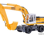 Kibri H0 - 11261 - H0 LIEBHERR 934 Litronic mit Radfahrwerk - Artikelbild