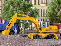 Kibri H0 - 11264 - H0 LIEBHERR Mobilbagger A922 mit Anbaugeräten